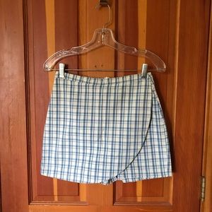 Christy Dawn Molly Skort in Lake Plaid